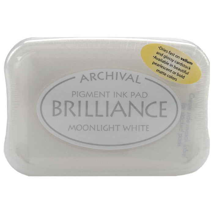 BRILLIANCE INK PAD MOONLIGHT WHITE - BR180