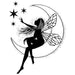 LAVINIA STAMPS MOON FAIRY - LAV041