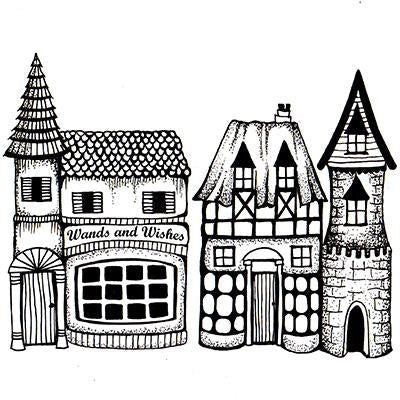 LAVINIA STAMPS FAIRY SHOPS 1 - LAV143