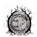 LAVINIA STAMPS HOBBIT HOME LARGE - LAV259