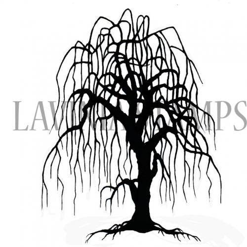 LAVINIA STAMPS WEEPING WILLOW TREE - LAV296