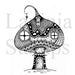 LAVINIA STAMPS ZEN MUSHROOM HOUSE - LAV309