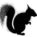 LAVINIA STAMPS RED SQUIRREL - LAV442