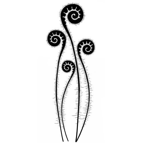 LAVINIA STAMPS FERN HEAD - LAV470