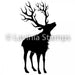 LAVINIA STAMPS REINDEER (LARGE) - LAV481