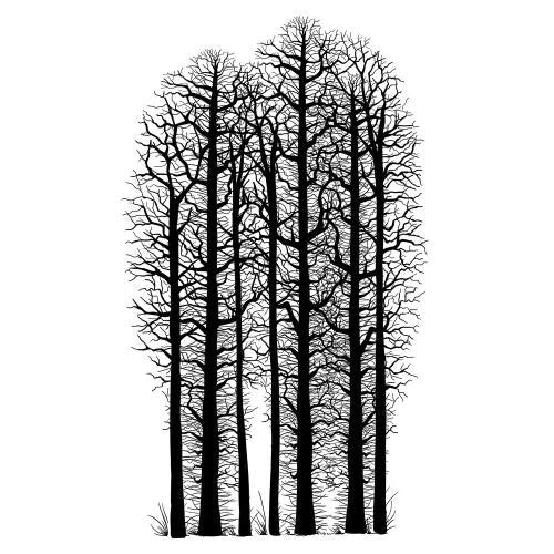 LAVINIA STAMPS FOREST SCENE - LAV524