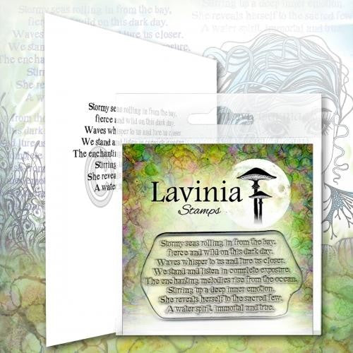 LAVINIA STAMPS WATER SPIRIT VERSE - LAV632