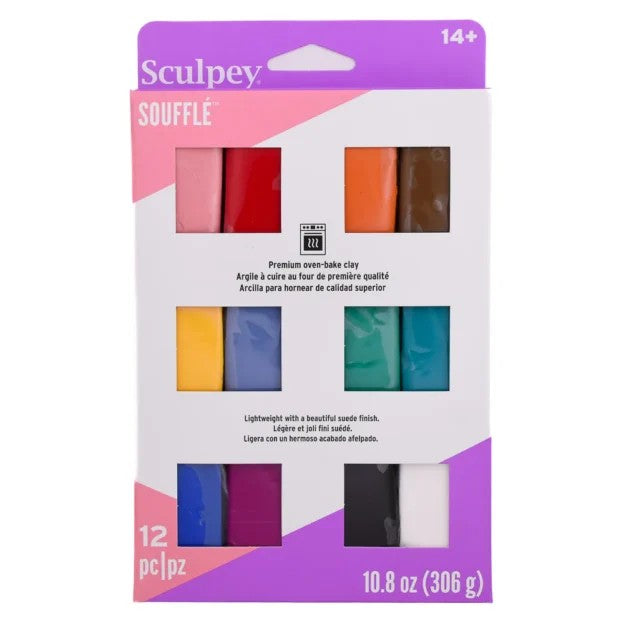 SOUFFLE SCULPEY 306G CLAY MULTI PACK - SUMP0750