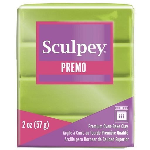 PREMO SCULPEY 57G CLAY BRIGHT GREEN PEARL - 166-5035