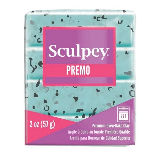 PREMO SCULPEY 57G CLAY TURQUOISE GRANITE - 166-5036