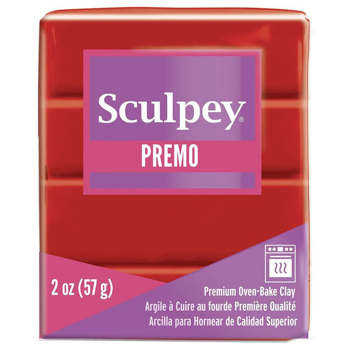 PREMO SCULPEY 57G CLAY CADMIUM RED - 166-5382