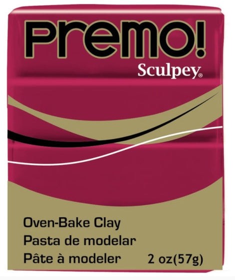 PREMO SCULPEY 57G CLAY ALIZARIN CRIMSON - 166-5383