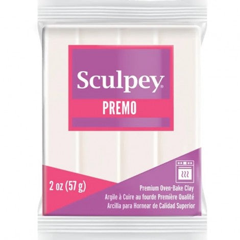 SCULPEY PREMO 57G WHITE TRANSLUCENT - 166-5527