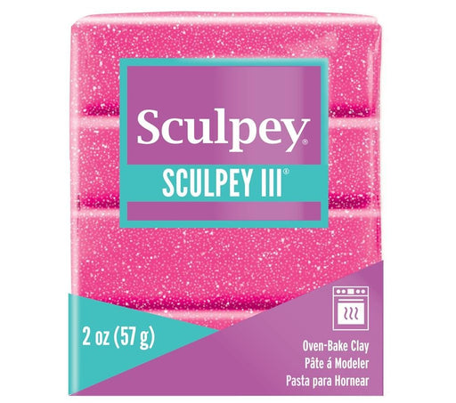 SCULPEY 3 57G CLAY PINK GLITTER - 162-558