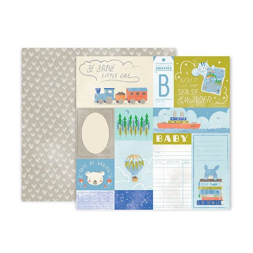 AMERICAN CRAFT 12 X12 PAPER LITTLE ADVENTURES 08 - AC310737
