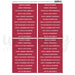 UNIQUELY CREATICE CHRISTMAS KEEPSAKES COLLECTION CUT-A-PART SHEET MINI - UCCS265
