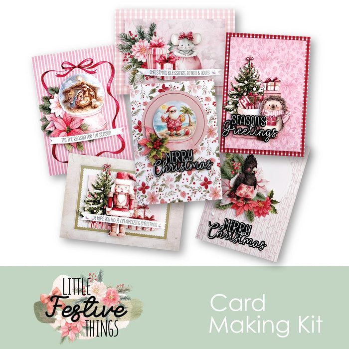 UNIQUELY CREATIVE LITTLE FESTIVE THINGS CARD MAKING KIT - UCSC1977
