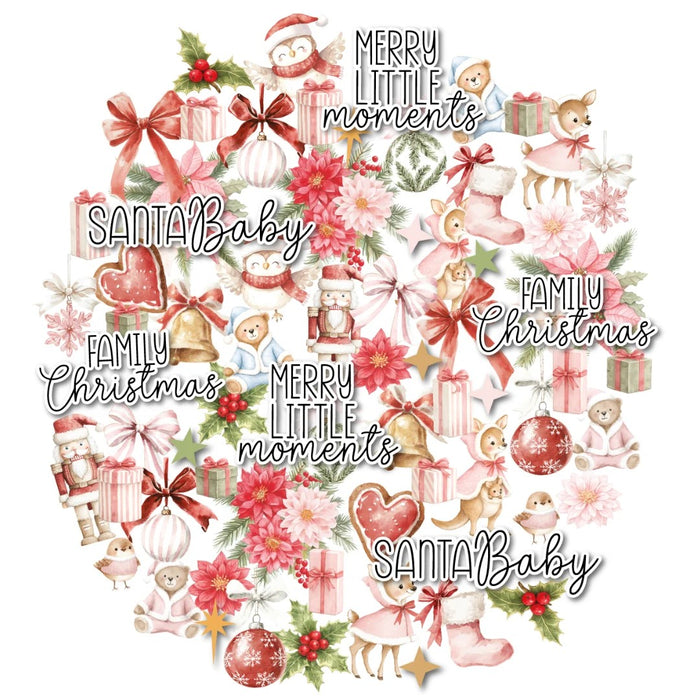UNIQUELY CREATIVE LITTLE FESTIVE THINGS SCRAPBOOKING CREATIVE CUTS - UCP3197