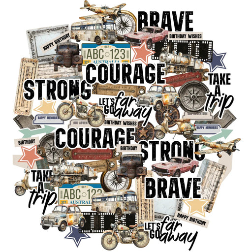 UNIQUELY CREATIVE WINGS AND WHEELS CREATIVE CUTS - UCP3160