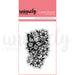 UNIQUELY CREATIVE ACRYLIC STAMP WINGS AND WILDFLOWERS -  UC1935