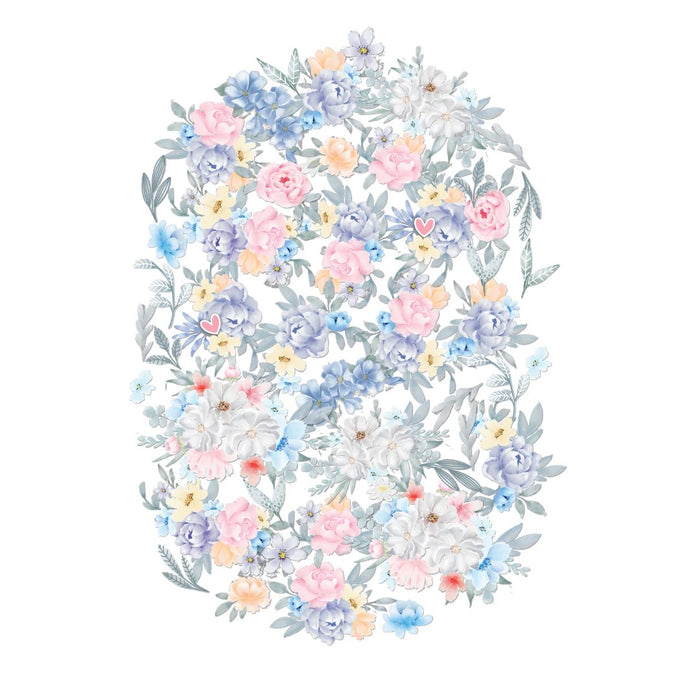 UNIQUELY CREATIVE  HEART & SOUL FLORAL CREATIVE CUTS - UCP3010