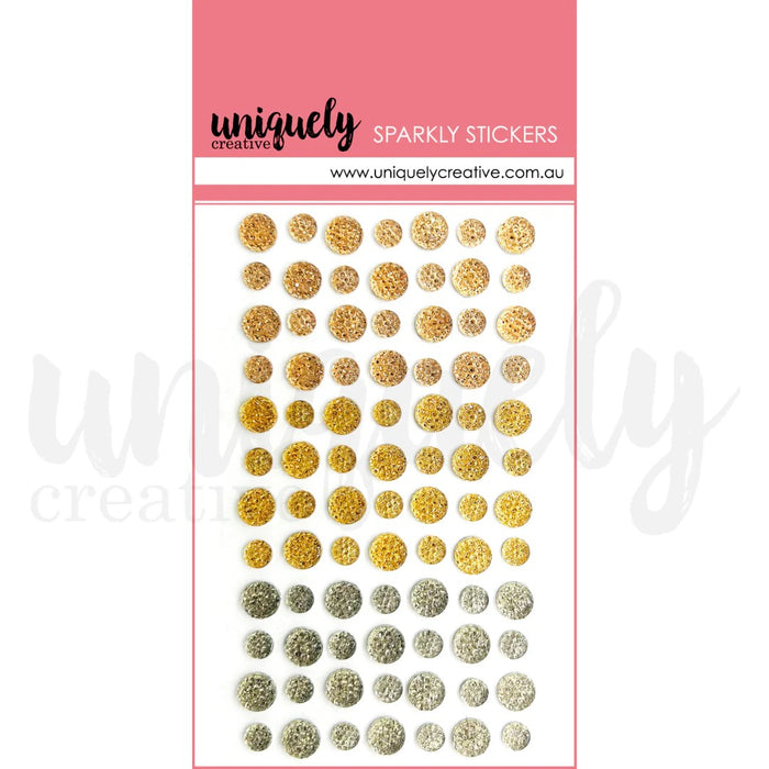 UNIQUELY CREATIVE METALS CHRISTMAS CRYSTAL STICKERS  - UCE2115