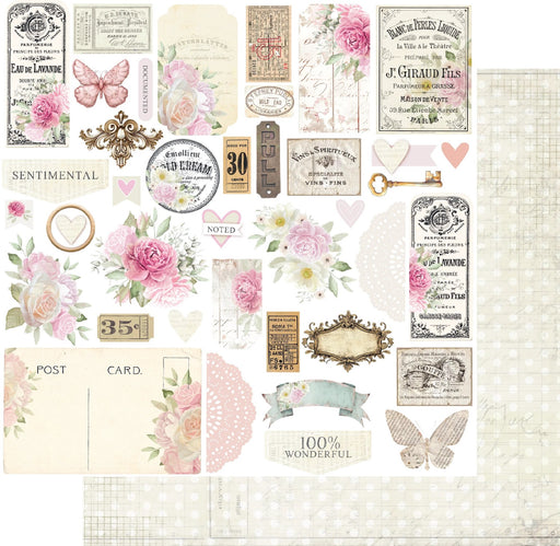 UNIQUELY CREATIVE  DEAR DIARY COLLECTION 12 X 12 PAPER REMEMBER - FUSSY CUTS -  UCP2925