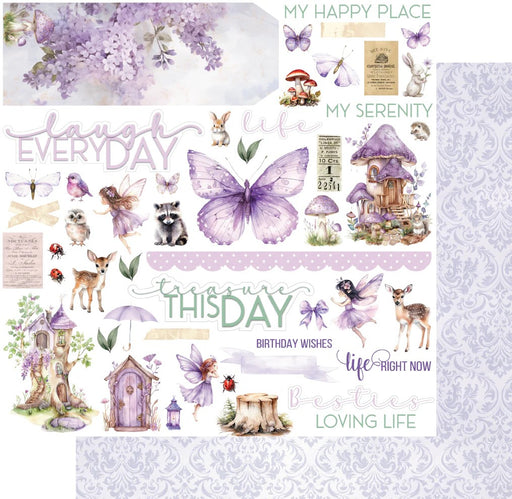 UNIQUELY CREATIVE SERENITY 12X12 PAPER RADIANCE UCP2877