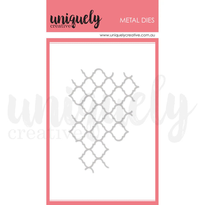 UNIQUELY CREATIVE TEXTURED LATTICE DIE  - UCD2162