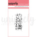 UNIQUELY CREATIVE ACRYLIC STAMP VINTAGE NUMBERS MARK MAKING MINI STAMP - UC1919