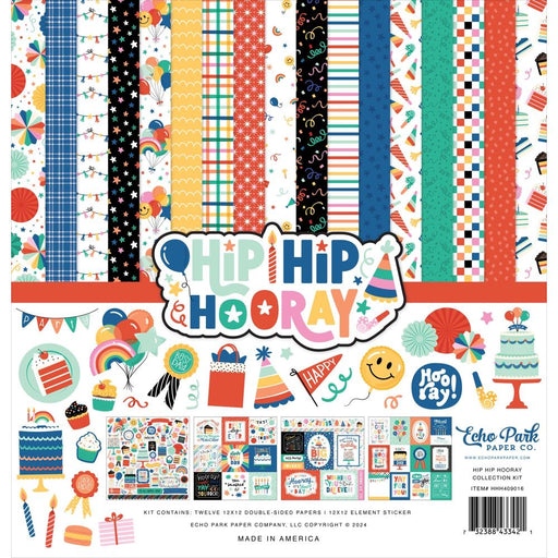ECHO PARK HIP HOORAY 12X12PAPER PACK -HHH409016