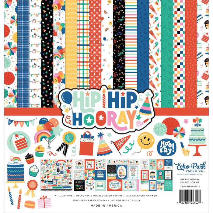 ECHO PARK HIP HOORAY 12X12PAPER PACK -HHH409016