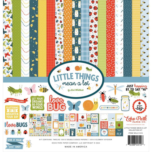 ECHO PARK LITTLE THINGS MEAN A LOT 12 X 12 PAPER PACK -MAL411016