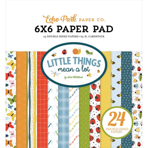 ECHO PARK LITTLE THINGS MEAN A LOT 6X6 PAPER PAD - MAL411023