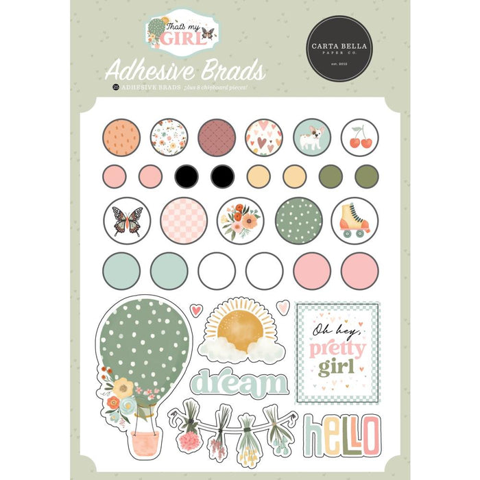CARTA BELLA THAT’S MY GIRL BRADS -CBG418020