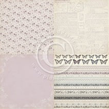 PION 12X12 ALMA'S SEWING ROOM 6X6 PURPLE WALLPAPER - PD3504F