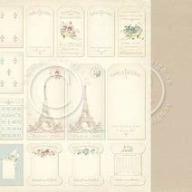 PION 12X12 PARIS FLEA MARKET TAGS - PD5712F