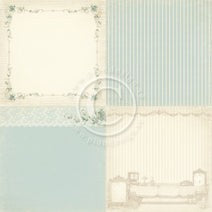 PION 12X12 PARIS FLEA MARKET 6X6 FORGET ME NOT - PD5803F