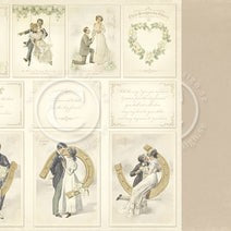 PION 12X12 VINTAGE WEDDING IMAGES - PD5911F