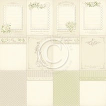 PION 12X12 MEMORY NOTES VINTAGE WEDDING 1 - PD4825F