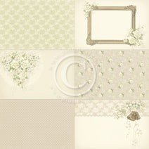 PION 12X12 MEMORY NOTES VINTAGE WEDDING 3 - PD4827F
