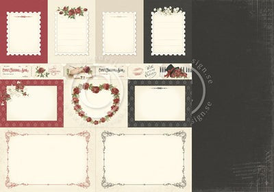 PION 12X12 TO MY VALENTINE MEMORY NOTES - PD6811F