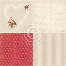 PION 12 X12 TO MY VALENTINE 6 X 6 IN MY HEART - PD6901F