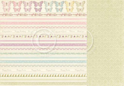 PION 12X12 EASTER GREETINGS BORDERS - PD7016F