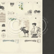 PION 12X12 MISTER TOMS TREASURES TAGS - PD7412F