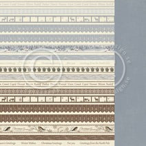 PION12X12 GREETINGS NORTH POLE BORDERS - PD7610F