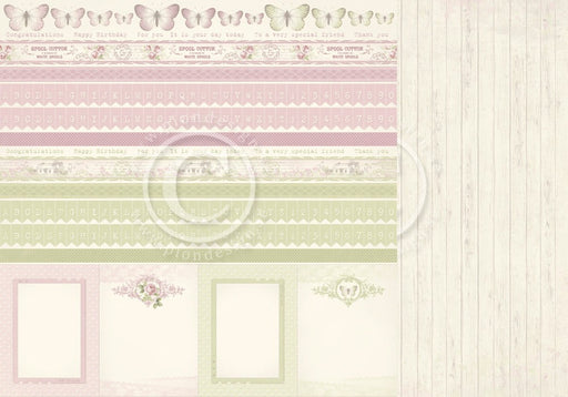 PION 12X12 WHERE THE ROSES GROW BORDERS - PD8211F