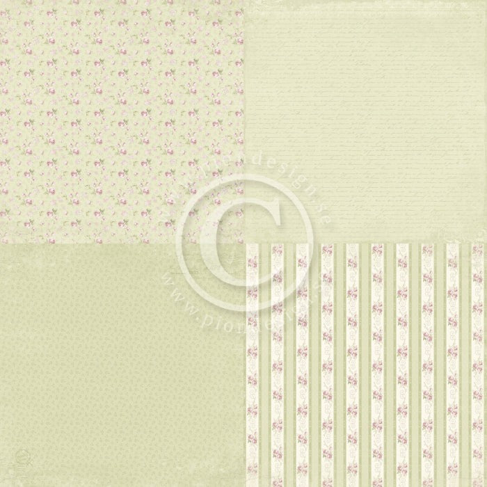 PION 12X12 WHERE THE ROSES GROW 6X6 ROSE MEADOW - PD8304F