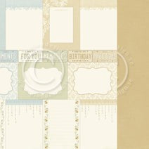PION 12X12 THE SONGBIRDS SECRET COLL MEMORY NOTES - PD8411F