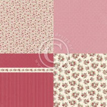 PION 12X12 MY DEAREST SOFIA 6X6 ROSE LINEN - PD8904F